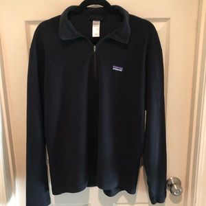 Men’s Black Patagonia Fleece 1/4 Zip